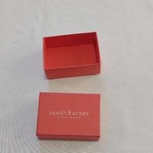 James Avery Red Artisan Jewelry Box